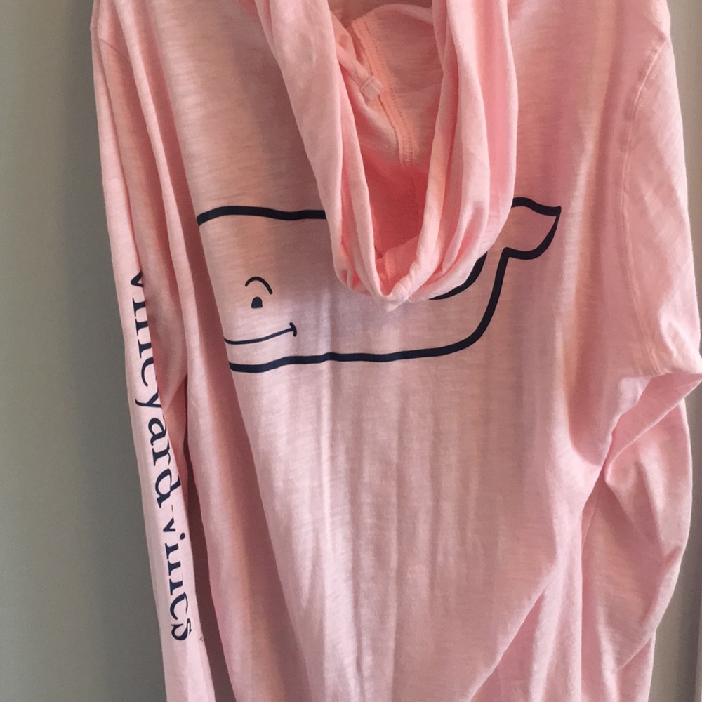 Vineyard Vines light pink hoodie